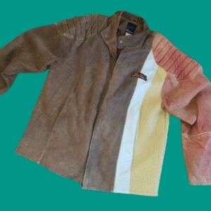 Sean John Brown, White, and Pink Jacket